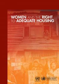 Women And The Right To Adequate Housing